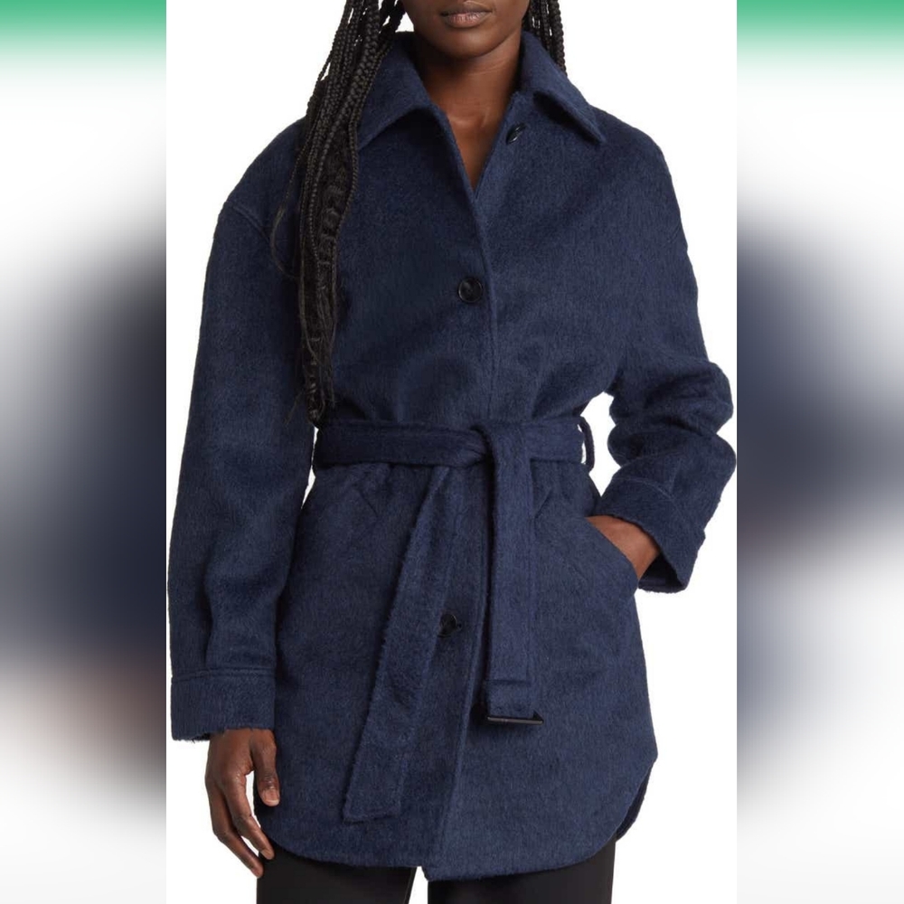 Topshop Belted Jacket